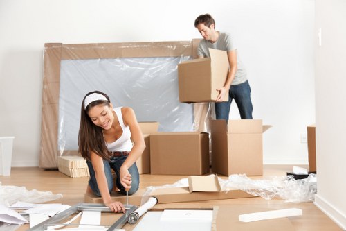 Professional flat clearance team in Epping
