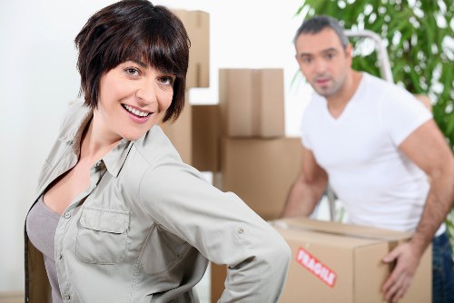 Organizing and sorting items for clearance in Aldershot