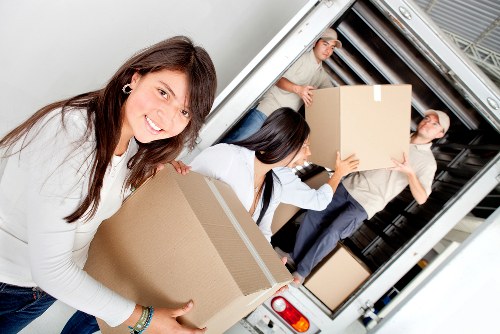 Flat being cleared by experts in Brentwood